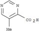 4-Pyrimidinecarboxylicacid, 5-methyl-