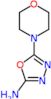 5-morpholin-4-yl-1,3,4-oxadiazol-2-amine