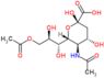 9-O-acetyl-5-(acetylamino)-3,5-dideoxy-D-glycero-beta-D-galacto-non-2-ulopyranosonic acid