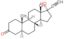 (5alpha,17xi)-17-hydroxypregn-20-yn-3-one