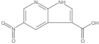 5-nitro-1H-pyrrolo[2,3-b]pyridine-3-carboxylic acid