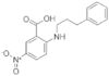 5-Nitro-2-[(3-phenylpropyl)amino]benzoic acid