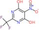 5-nitro-2-(trifluoromethyl)pyrimidine-4,6-diol