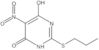 6-Hydroxy-5-nitro-2-(propylthio)-4(3H)-pyrimidinone