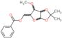 5-O-benzoyl-3-O-methyl-1,2-O-(1-methylethylidene)pentofuranose