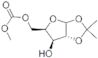 5-O-carbomethoxy-1,2-O-isopropylidene-*D-xylofura