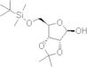 5-O-tert-Butyldimethylsilyl-2,3-O-isopropylidene-alpha,beta-D-ribofuranose