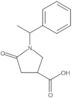 5-Oxo-1-(1-phenylethyl)-3-pyrrolidinecarboxylic acid