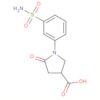 3-Pyrrolidinecarboxylic acid, 1-[3-(aminosulfonyl)phenyl]-5-oxo-