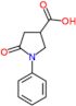 5-oxo-1-phenylpyrrolidine-3-carboxylic acid