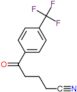 5-oxo-5-[4-(trifluoromethyl)phenyl]pentanenitrile