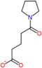 5-oxo-5-pyrrolidin-1-ylpentanoate