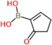 (5-oxocyclopenten-1-yl)boronic acid