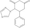 5-Phenyl-4-(1H-1,2,4-triazol-1-yl)-1,3-cyclohexanedione