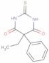 5-Ethyldihydro-5-phenyl-2-thioxo-4,6(1H,5H)-pyrimidinedione