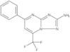 5-Phenyl-7-(trifluoromethyl)[1,2,4]triazolo[1,5-a]pyrimidin-2-amine