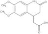 1,2,3,4-Tetrahydro-6,7-dimethoxy-2-oxo-4-quinolineacetic acid