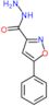 5-phenyl-1,2-oxazole-3-carbohydrazide