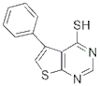 5-PHENYL-THIENO[2,3-D]PYRIMIDINE-4-THIOL