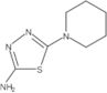 5-(1-Piperidinyl)-1,3,4-thiadiazol-2-amine