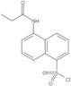 5-[(1-Oxopropyl)amino]-1-naphthalenesulfonyl chloride