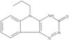 2,5-Dihydro-5-propyl-3H-1,2,4-triazino[5,6-b]indole-3-thione