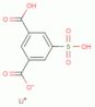 Lithium dihydrogen 5-sulphonatoisophthalate