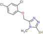 5-[(2,4-Dichlorophenoxy)methyl]-2,4-dihydro-4-methyl-3H-1,2,4-triazole-3-thione