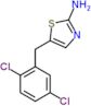 5-(2,5-dichlorobenzyl)-1,3-thiazol-2-amine