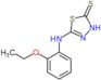 5-[(2-ethoxyphenyl)amino]-1,3,4-thiadiazole-2(3H)-thione