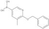 B-[5-Methyl-6-(phenylmethoxy)-3-pyridinyl]boronic acid