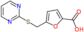 5-[(2-Pyrimidinylthio)methyl]-2-furancarboxylic acid