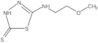 5-[(2-Methoxyethyl)amino]-1,3,4-thiadiazole-2(3H)-thione