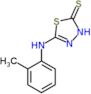 5-[(2-methylphenyl)amino]-1,3,4-thiadiazole-2(3H)-thione