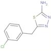 1,3,4-Thiadiazol-2-amine, 5-[(3-chlorophenyl)methyl]-