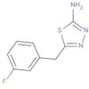 1,3,4-Thiadiazol-2-amine, 5-[(3-fluorophenyl)methyl]-