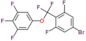 (4-bromo-2,6-difluorophenyl)(difluoro)methyl 3,4,5-trifluorophenyl ether