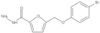 5-[(4-Bromophenoxy)methyl]-2-furancarboxylic acid hydrazide