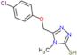 5-[(4-chlorophenoxy)methyl]-4-methyl-4H-1,2,4-triazole-3-thiol