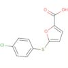 2-Furancarboxylic acid, 5-[(4-chlorophenyl)thio]-