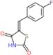 (5Z)-5-(4-fluorobenzylidene)-1,3-thiazolidine-2,4-dione