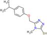 4-methyl-5-{[4-(propan-2-yl)phenoxy]methyl}-4H-1,2,4-triazole-3-thiol