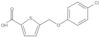 5-[(4-Chlorophenoxy)methyl]-2-thiophenecarboxylic acid