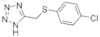 5-{[(4-chlorophenyl)thio]methyl}-1H-1,2,3,4-tetraazole