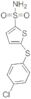 5-[(4-chlorophenyl)thio]thiophene-2-sulfonamide