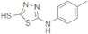 5-[(4-Metilfenil)amino]-1,3,4-tiadiazol-2(3H)-tiona