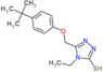 5-[(4-tert-butylphenoxy)methyl]-4-ethyl-2,4-dihydro-3H-1,2,4-triazole-3-thione