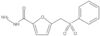 5-[(Phenylsulfonyl)methyl]-2-furancarboxylic acid hydrazide