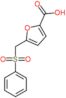5-[(phenylsulfonyl)methyl]furan-2-carboxylic acid