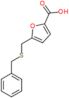 5-[(benzylsulfanyl)methyl]furan-2-carboxylic acid